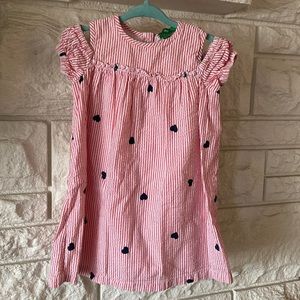 ✨Cute Striped Heart Dress - 18/24 Months